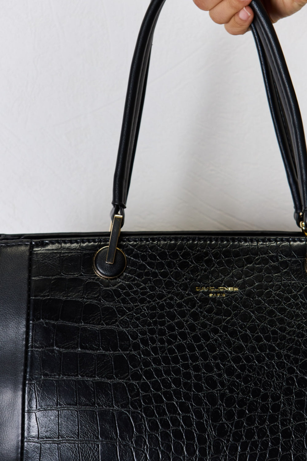 David Jones Texture PU Leather Handbag | Maekery Studio