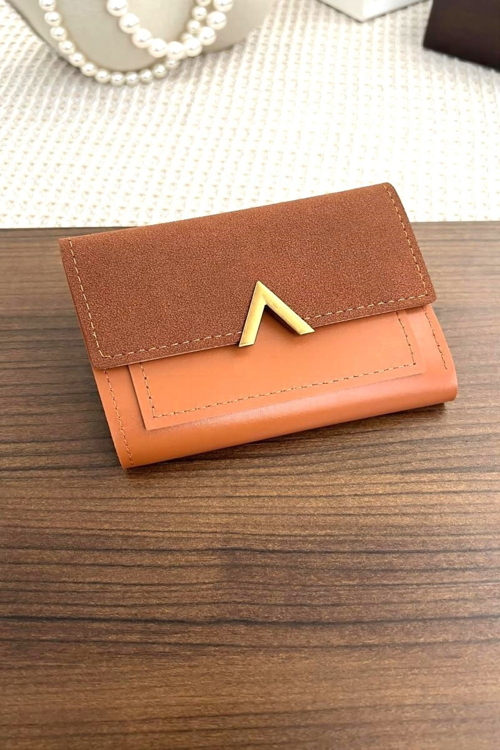 Zenana Compact Trifold Wallet | Maekery Studio