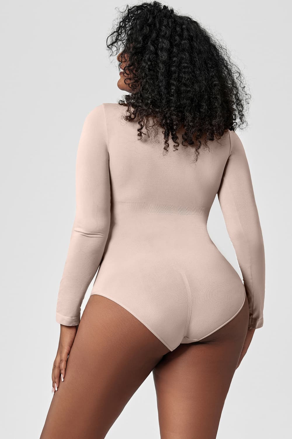 Long Sleeve Shaping Bodysuit | Maekery Studio