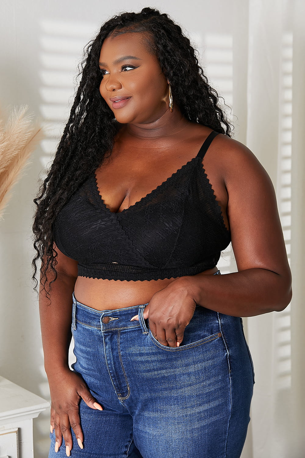 JadyK Skye Full Size Lace Bralette | Maekery Studio