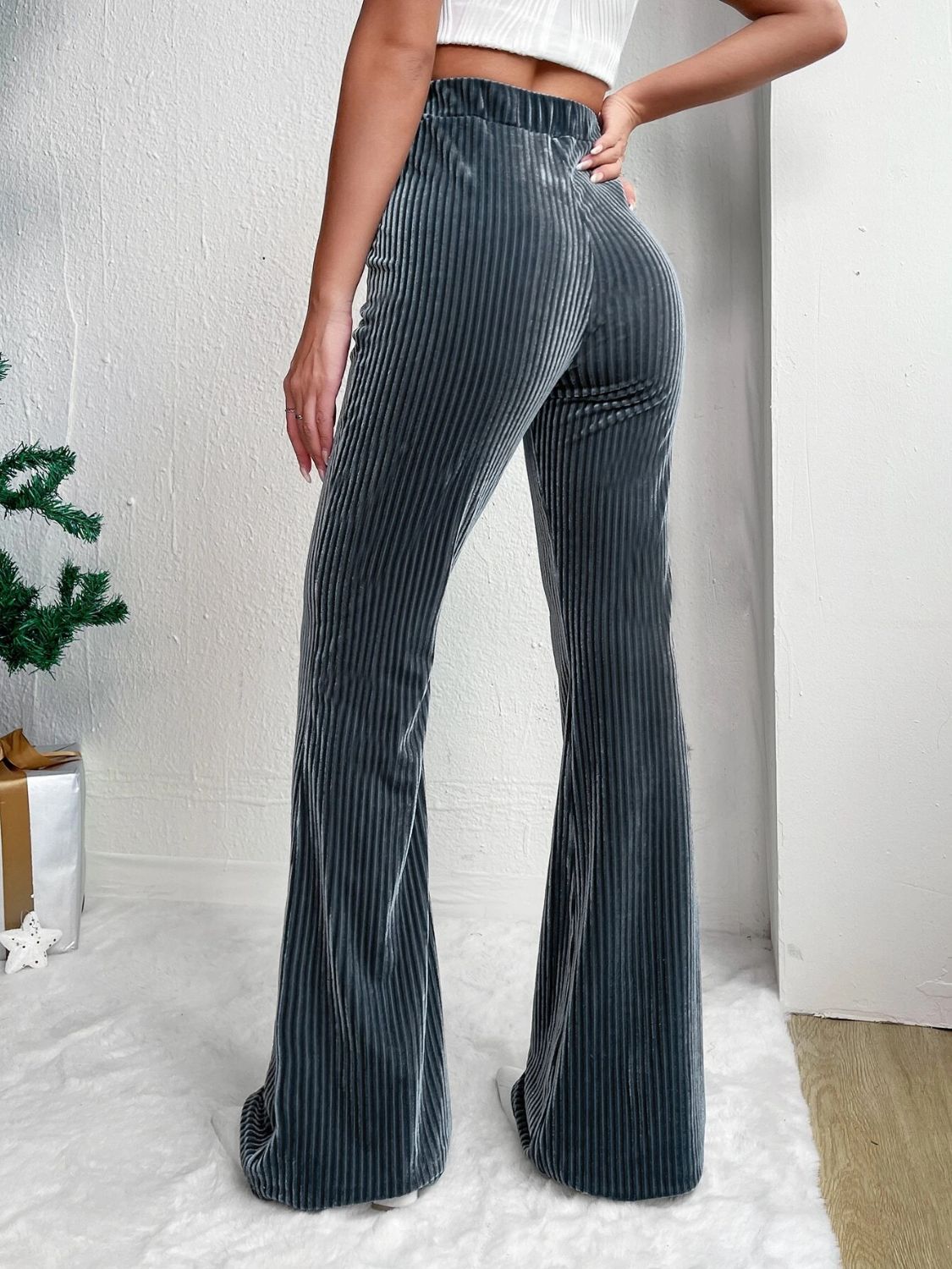 High Waist Flare Pants | Maekery Studio