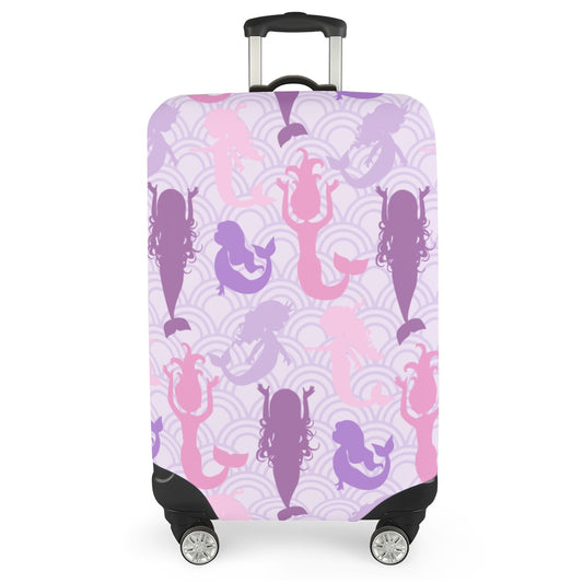 All-over Print Luggage Cover (With Belt) | Maekery Studio