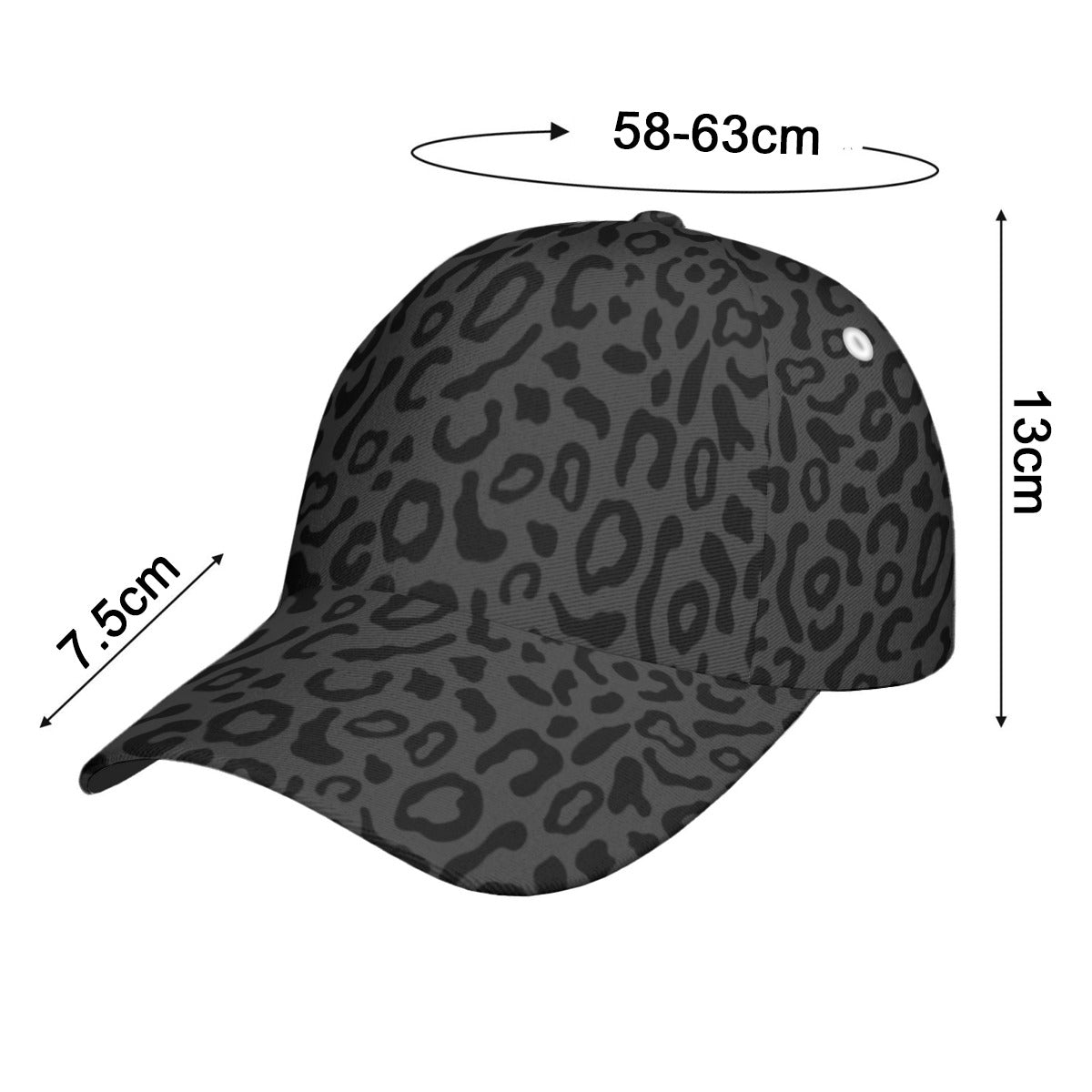 All-Over Print Peaked Cap | Maekery Studio