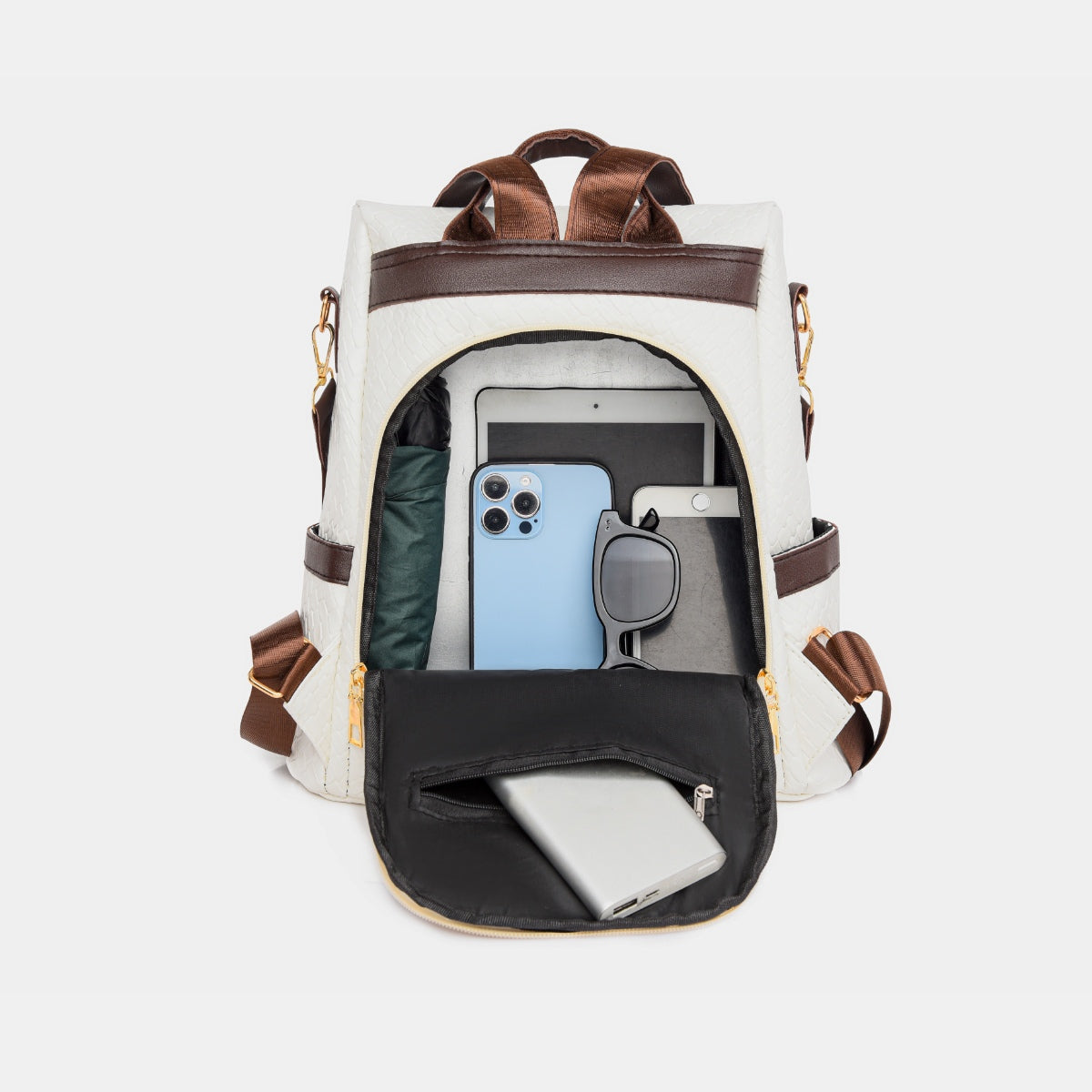 PU Leather Backpack Bag | Maekery Studio