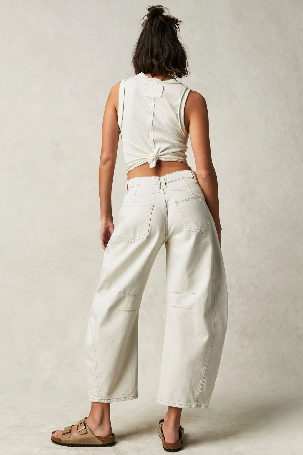 Wide Leg Jeans with Pockets | Maekery Studio