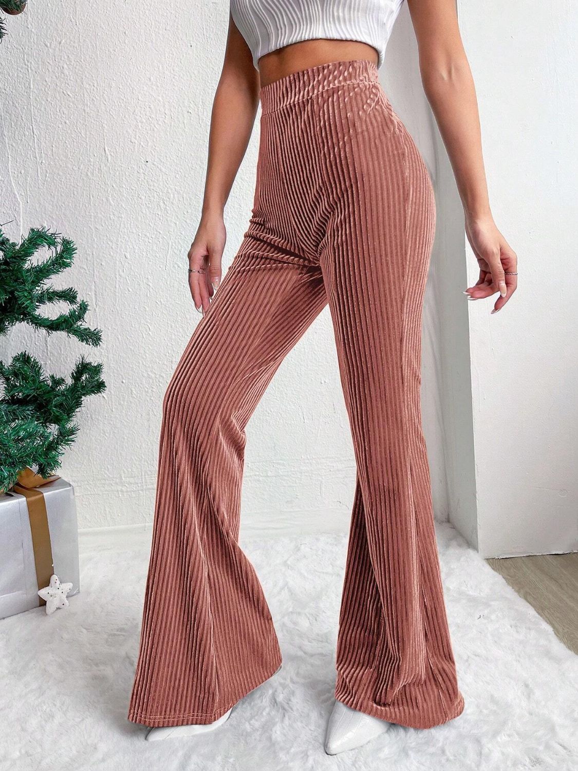 High Waist Flare Pants | Maekery Studio