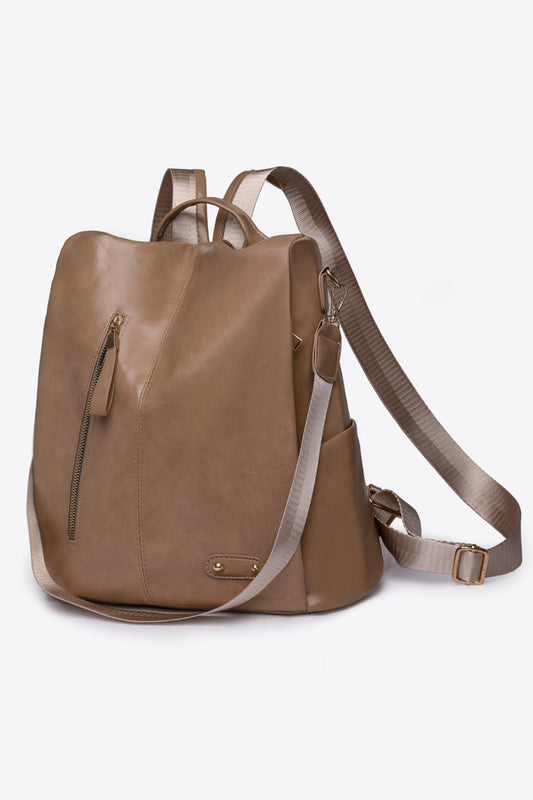 Zipper Pocket Backpack | Maekery Studio