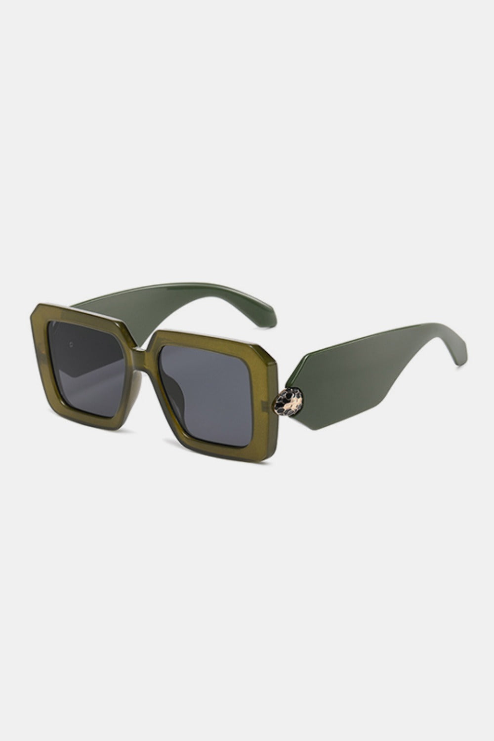 Polycarbonate Frame Square Sunglasses | Maekery Studio