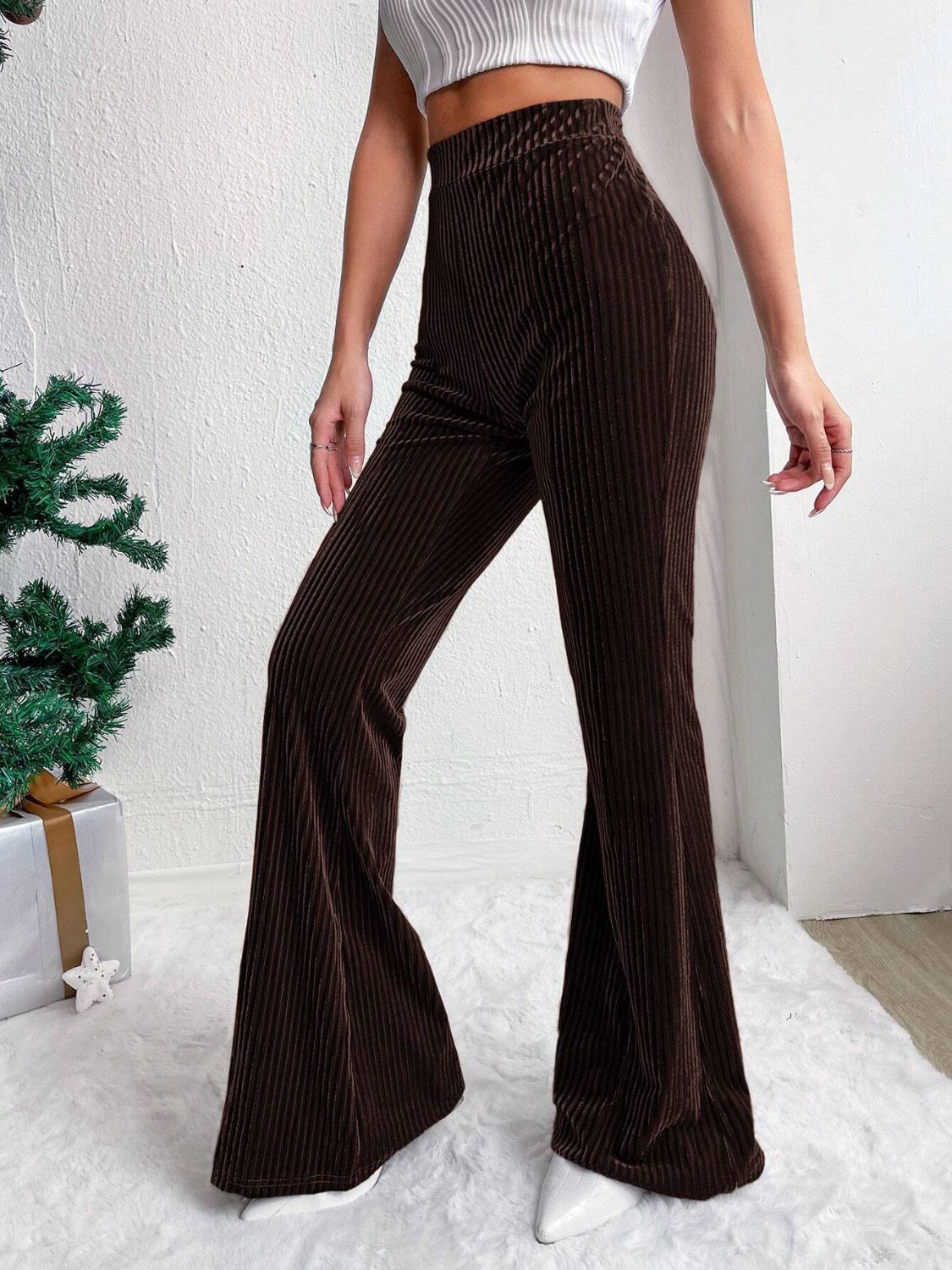 High Waist Flare Pants | Maekery Studio