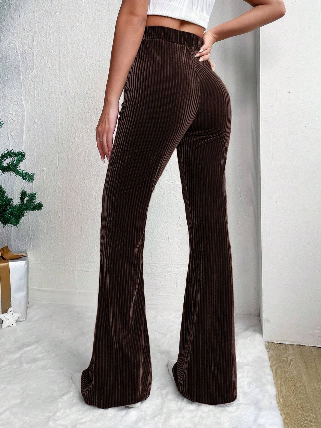 High Waist Flare Pants | Maekery Studio