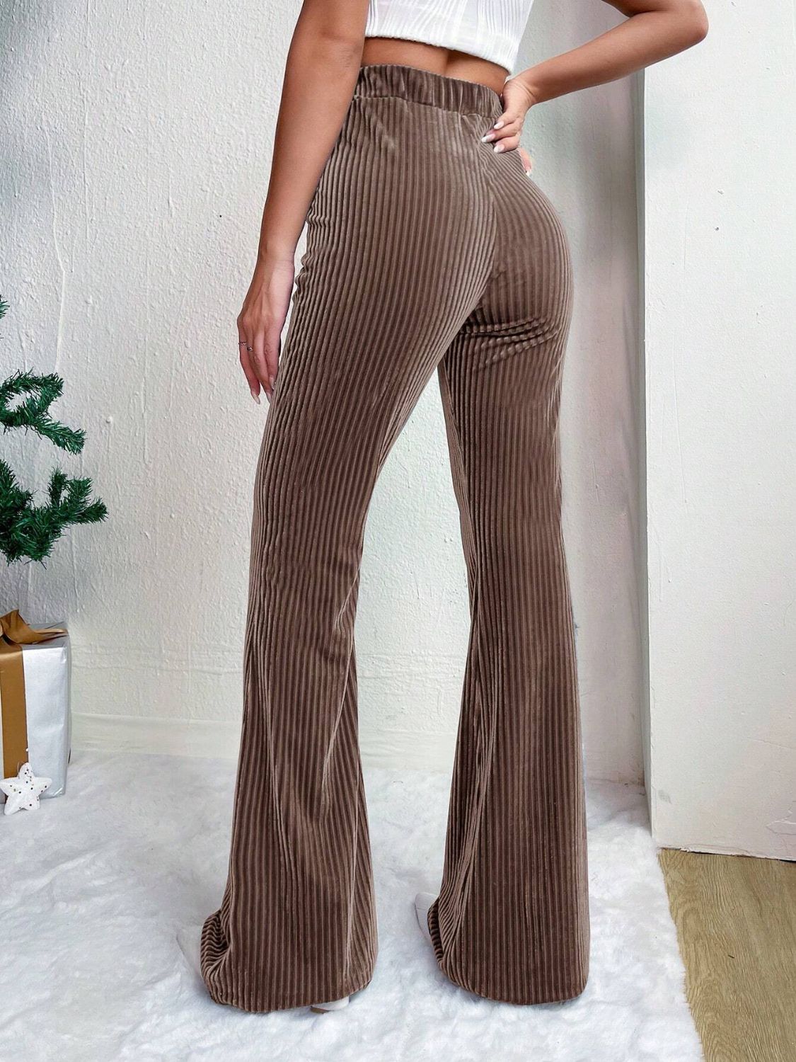 High Waist Flare Pants | Maekery Studio