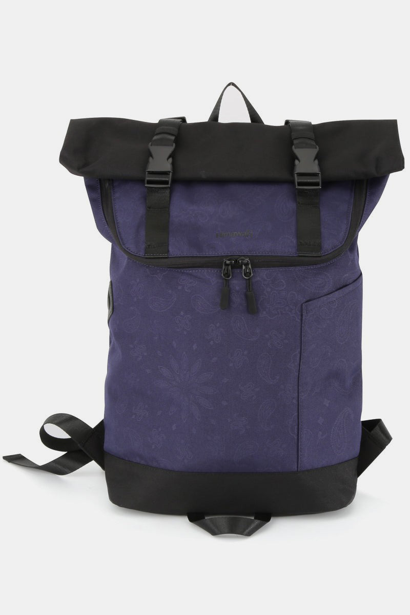 Himawari Contrast Waterproof Canvas Backpack Bag | Maekery Studio