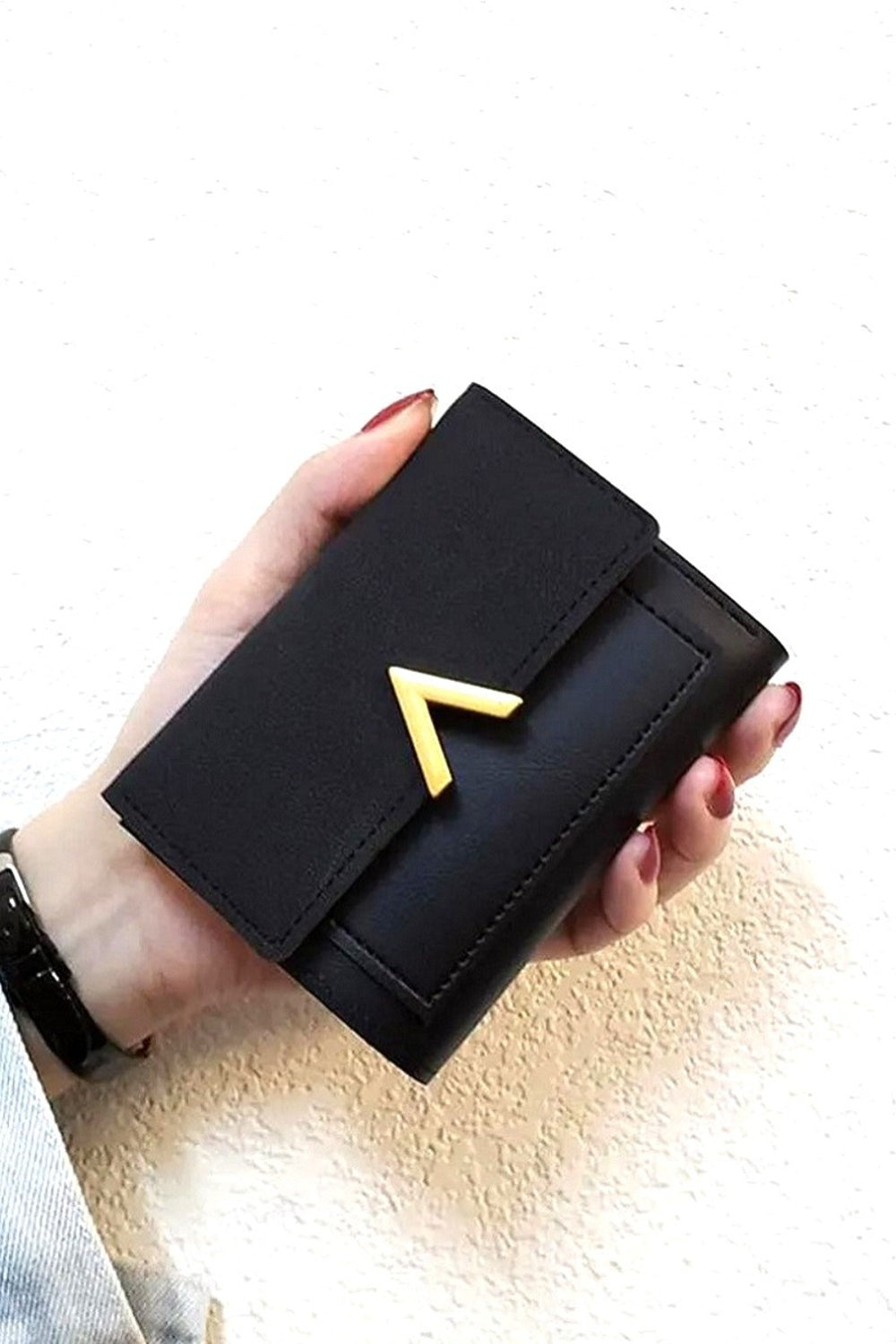 Zenana Compact Trifold Wallet | Maekery Studio