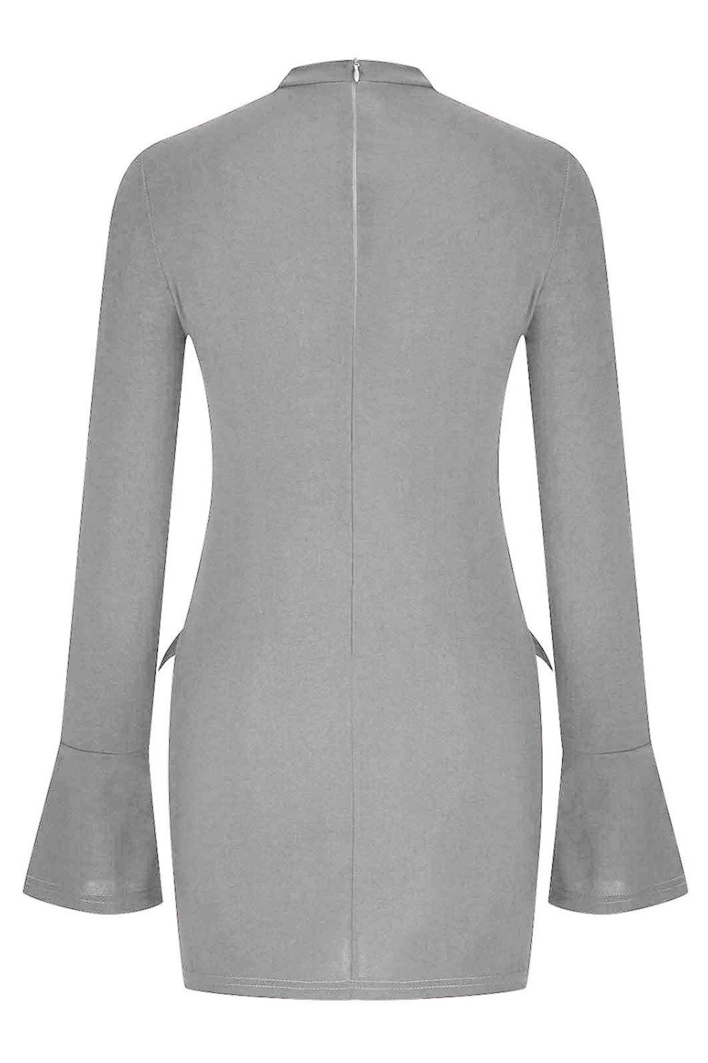 Mock Neck Long Sleeve Mini Dress | Maekery Studio