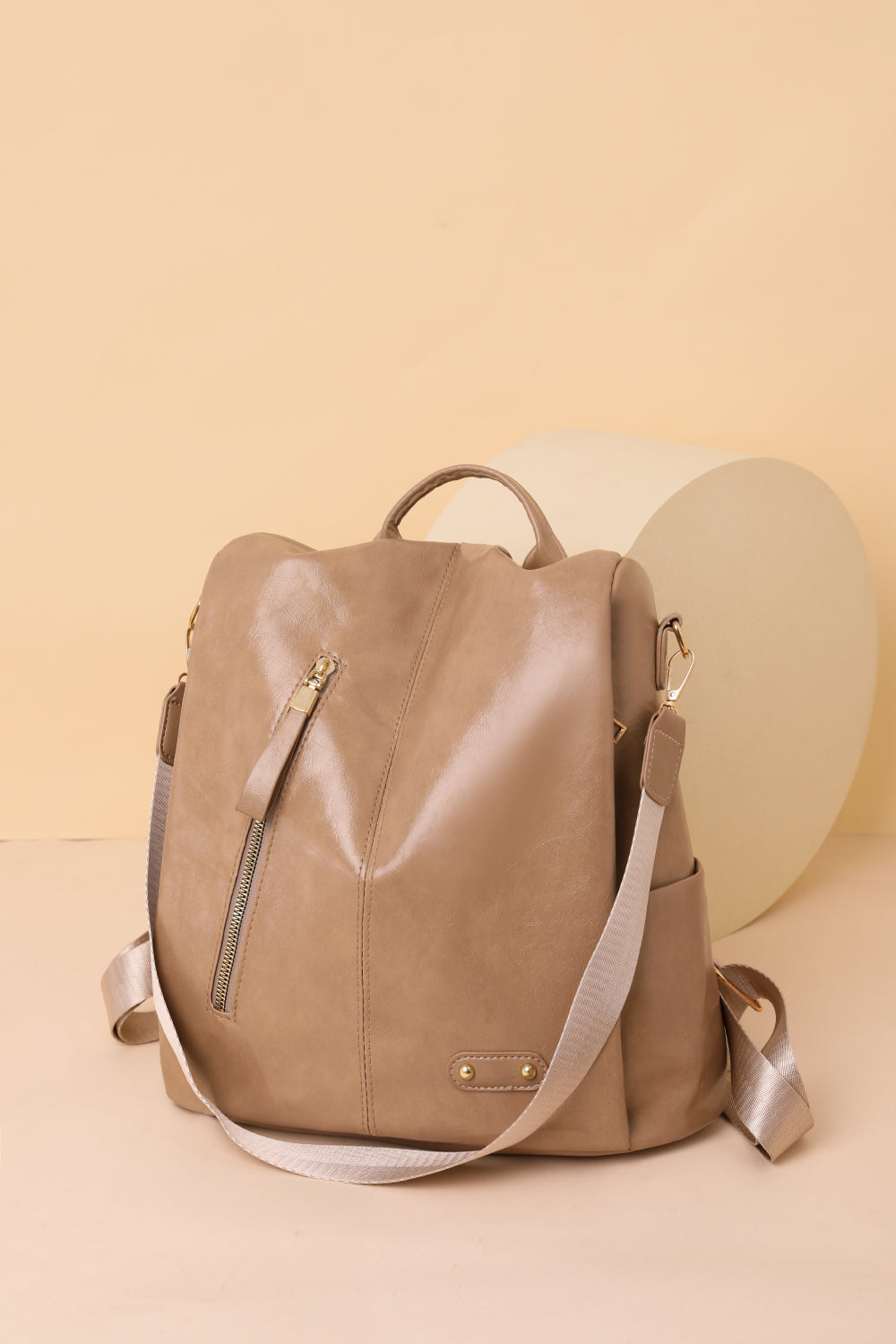 Zipper Pocket Backpack | Maekery Studio