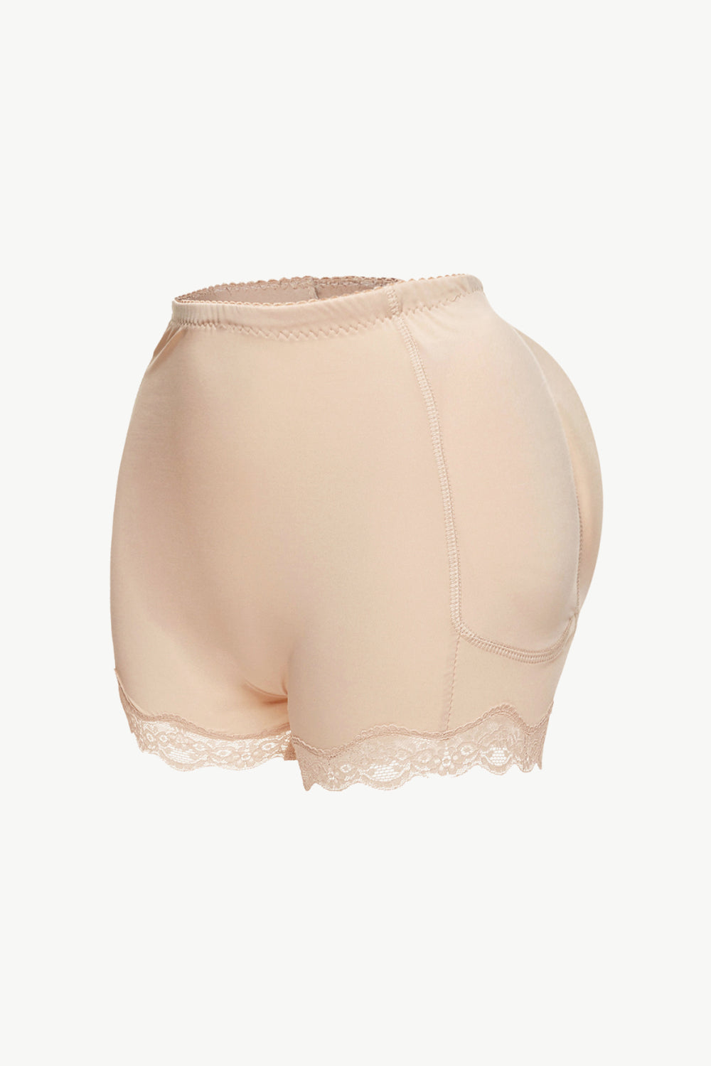 Full Size Lace Trim Shaping Shorts | Maekery Studio