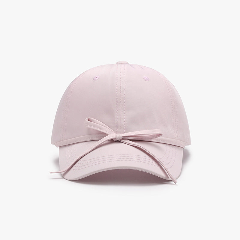 Tied Bow Cotton Baseball Cap | Maekery Studio