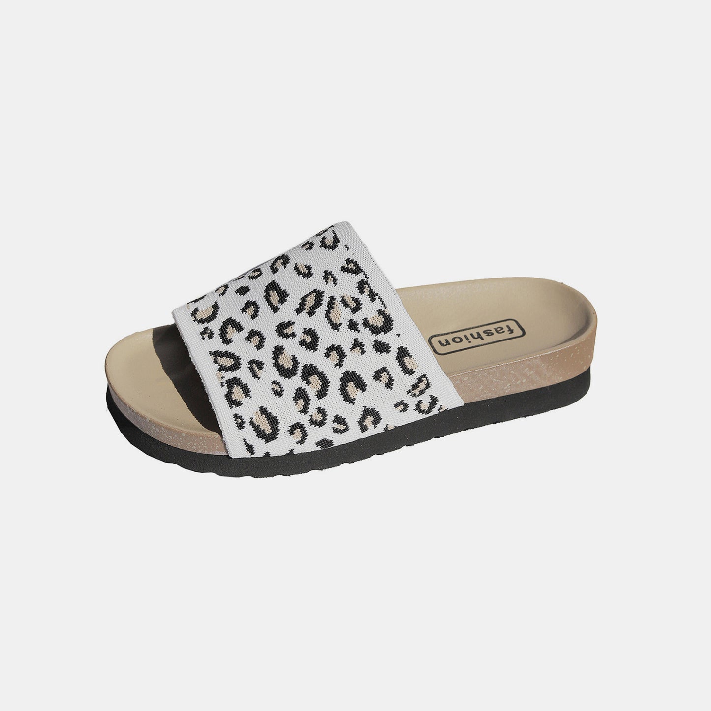 Leopard Open Toe Sandals | Maekery Studio