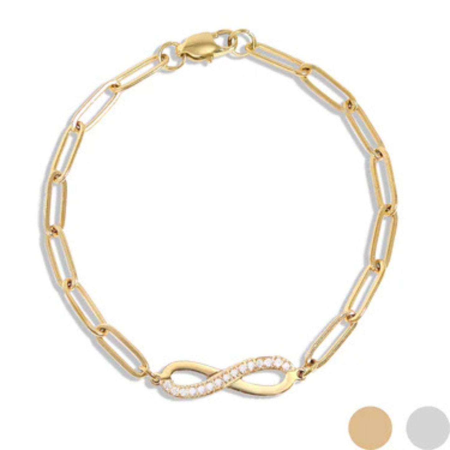 Eternal Spark Infinity Bracelet | Maekery Studio