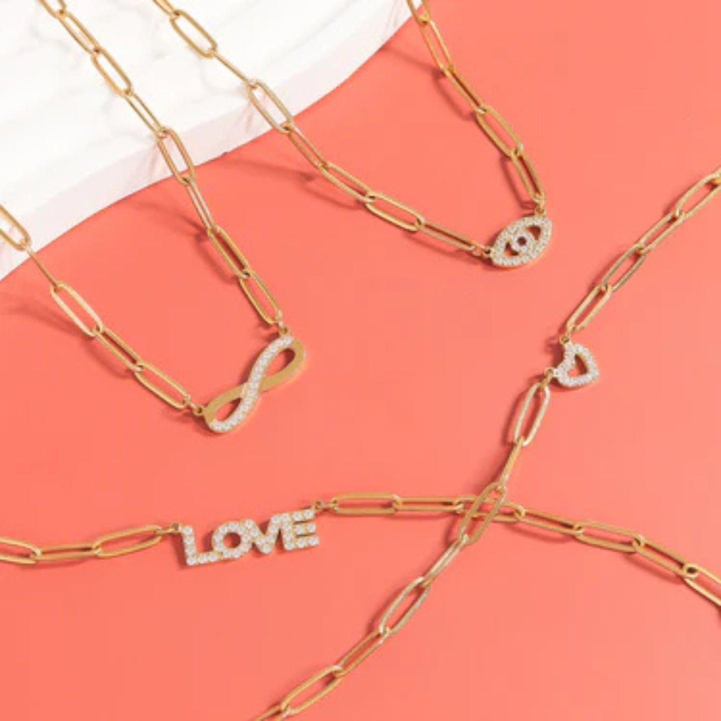 Forever Linked Infinity Necklace | Maekery Studio