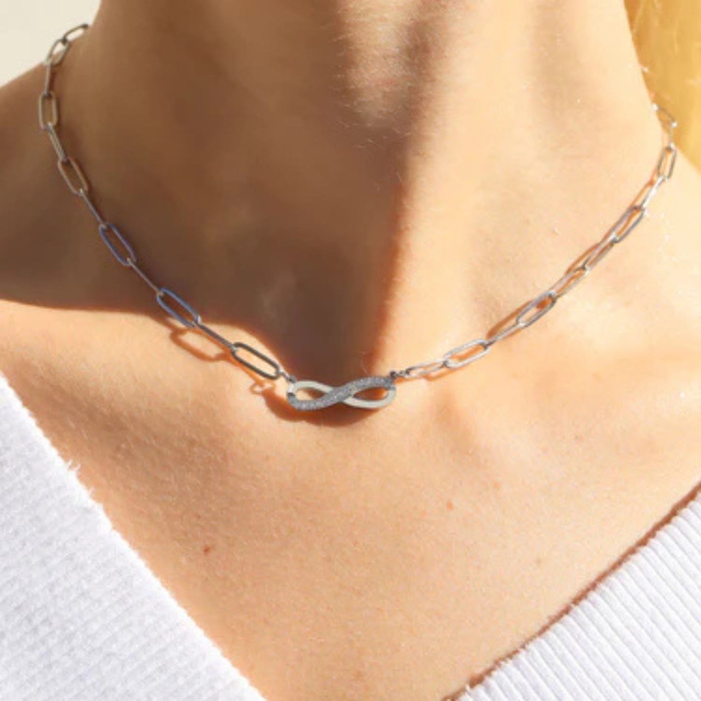 Forever Linked Infinity Necklace | Maekery Studio