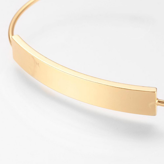 Harmony Engravable Bracelet | Maekery Studio