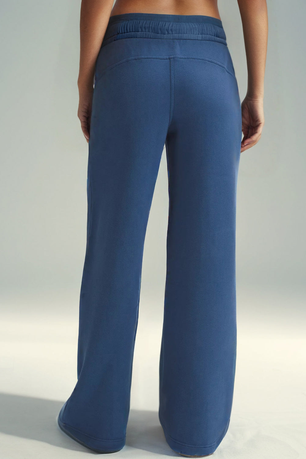 Drawstring Wide Leg Active Pants | Maekery Studio