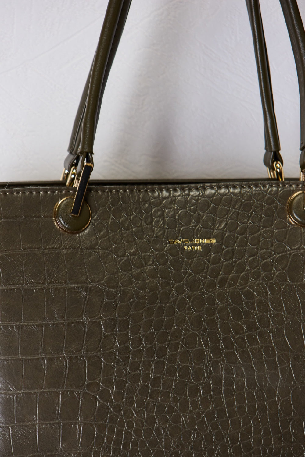 David Jones Texture PU Leather Handbag | Maekery Studio