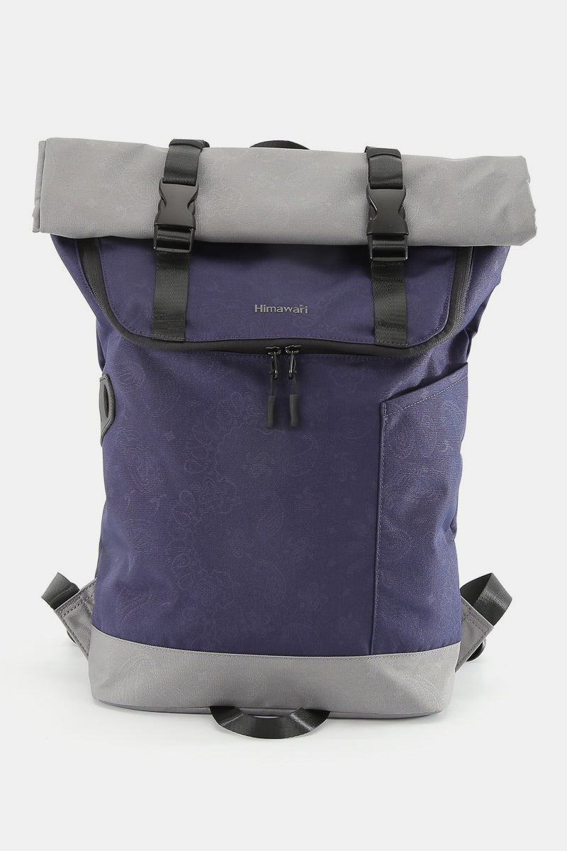 Himawari Contrast Waterproof Canvas Backpack Bag | Maekery Studio