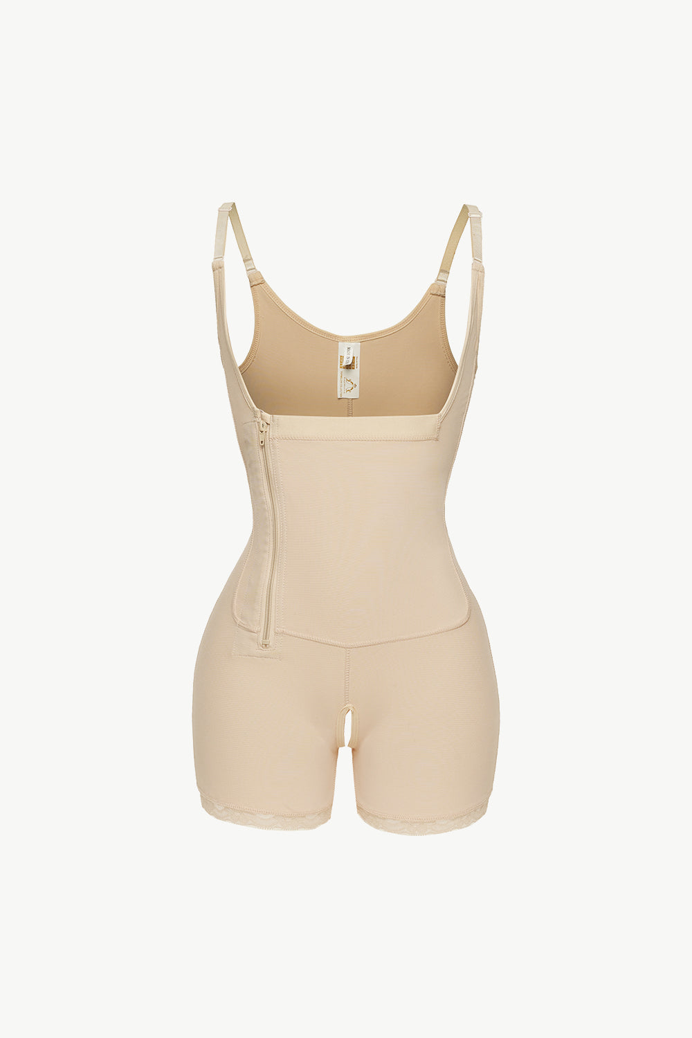 Full Size Side Zipper Under-Bust Shaping Bodysuit | Maekery Studio