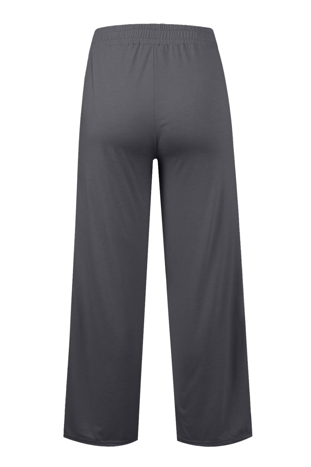 Drawstring Elastic Waist Wide Leg Pants | Maekery Studio