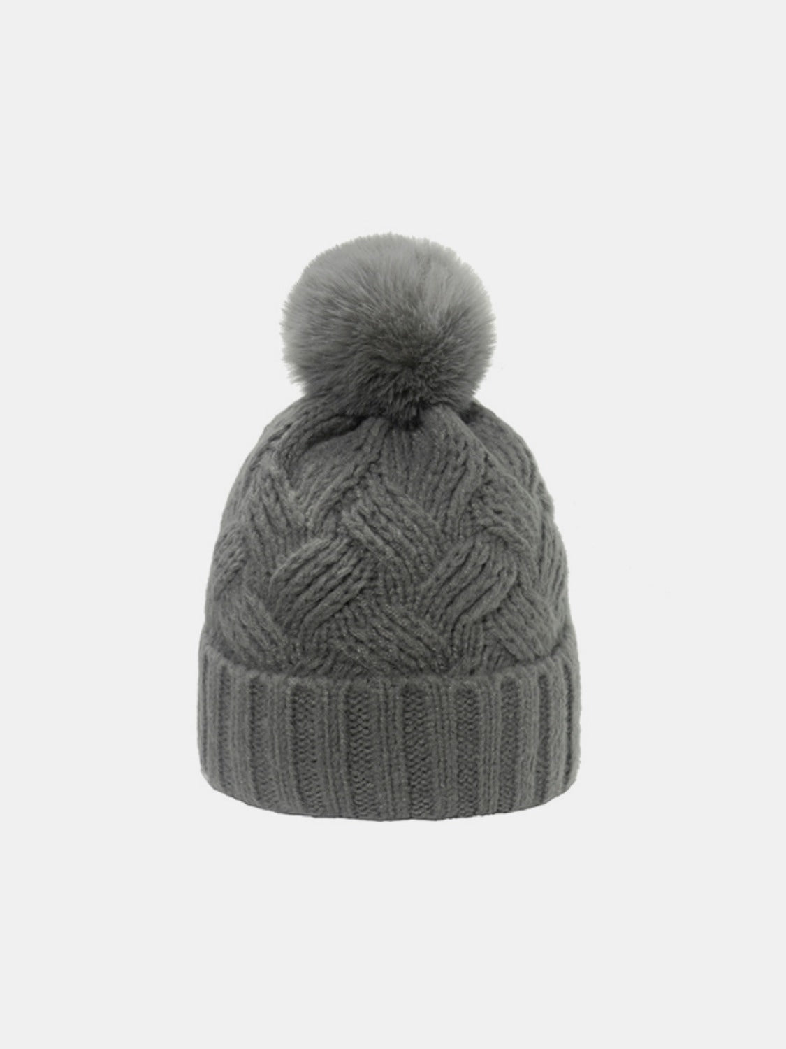 Roll Rim Cable-Knit Hat | Maekery Studio