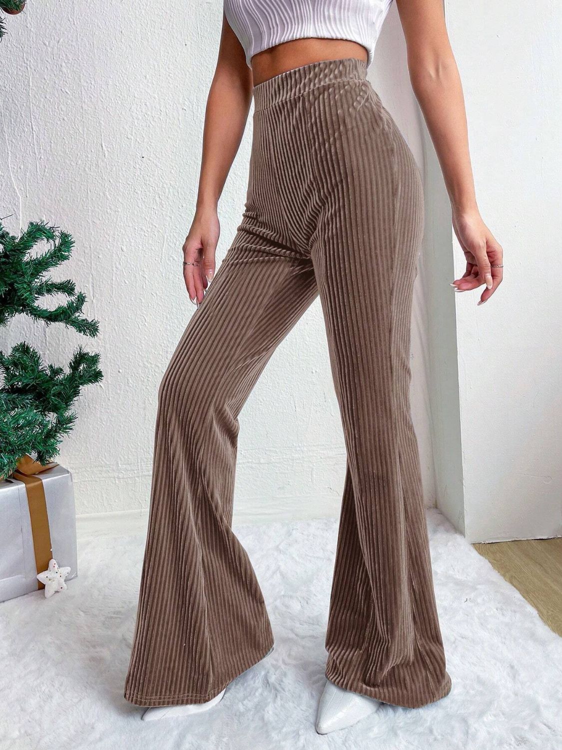 High Waist Flare Pants | Maekery Studio