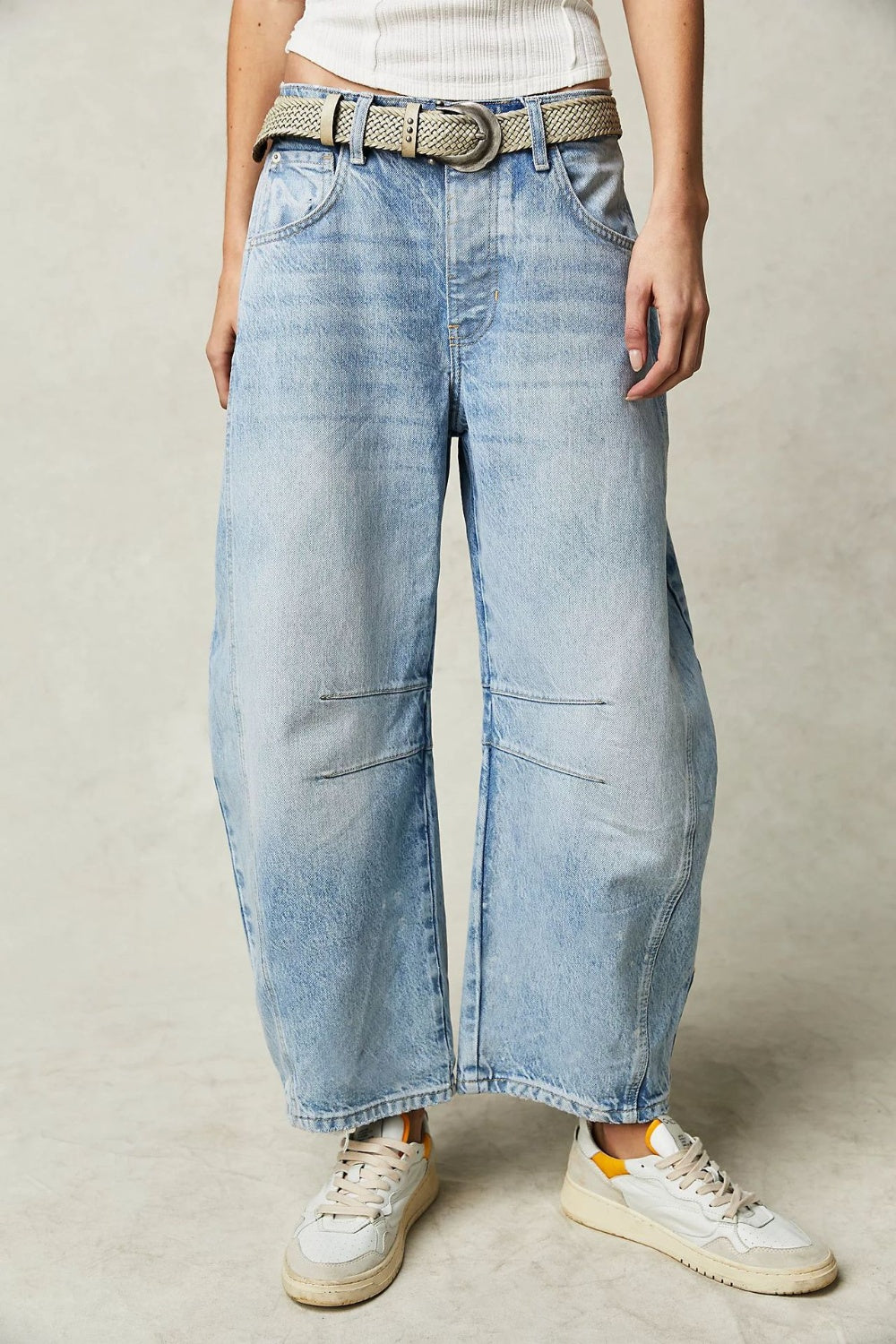 Wide Leg Jeans with Pockets | Maekery Studio