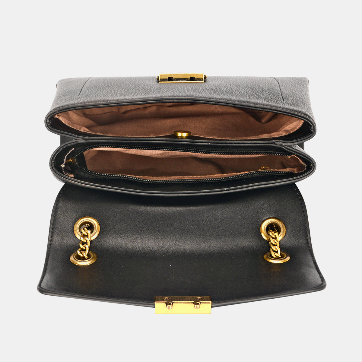 David Jones Chain-Handle Shoulder Bag | Maekery Studio