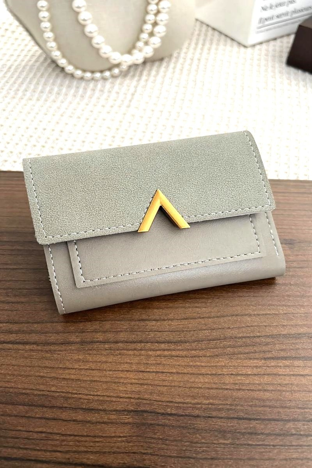 Zenana Compact Trifold Wallet | Maekery Studio