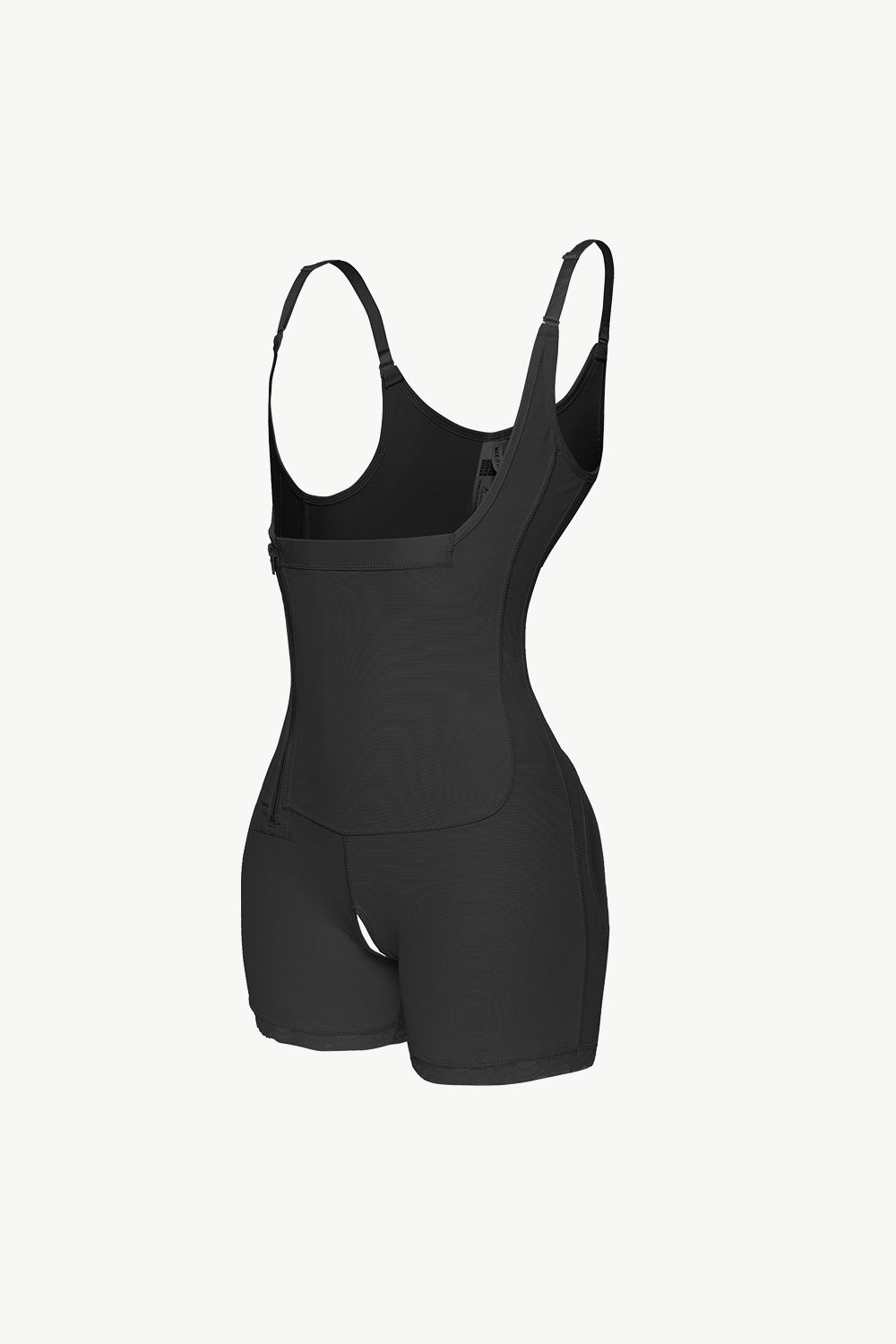 Full Size Side Zipper Under-Bust Shaping Bodysuit | Maekery Studio