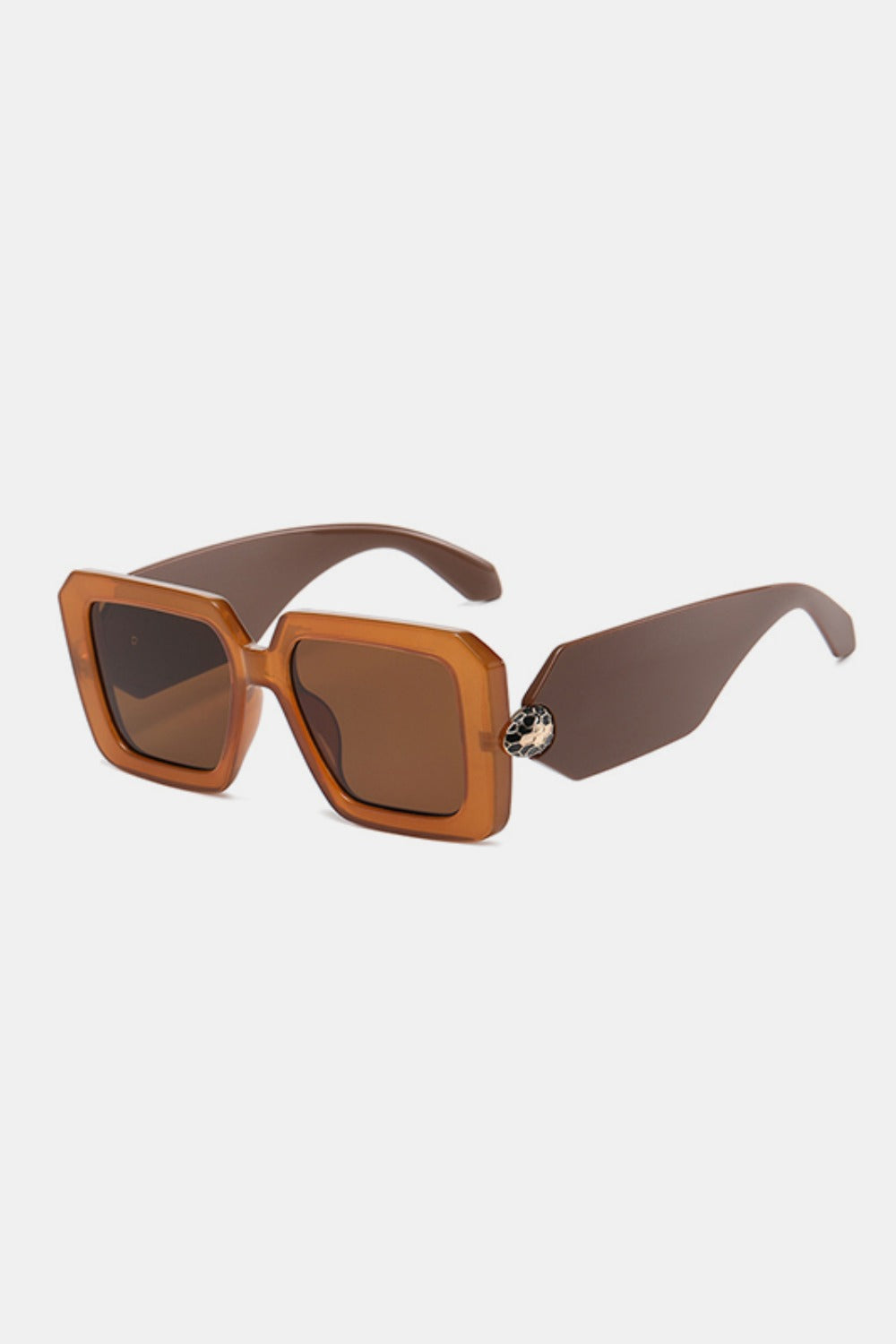 Polycarbonate Frame Square Sunglasses | Maekery Studio