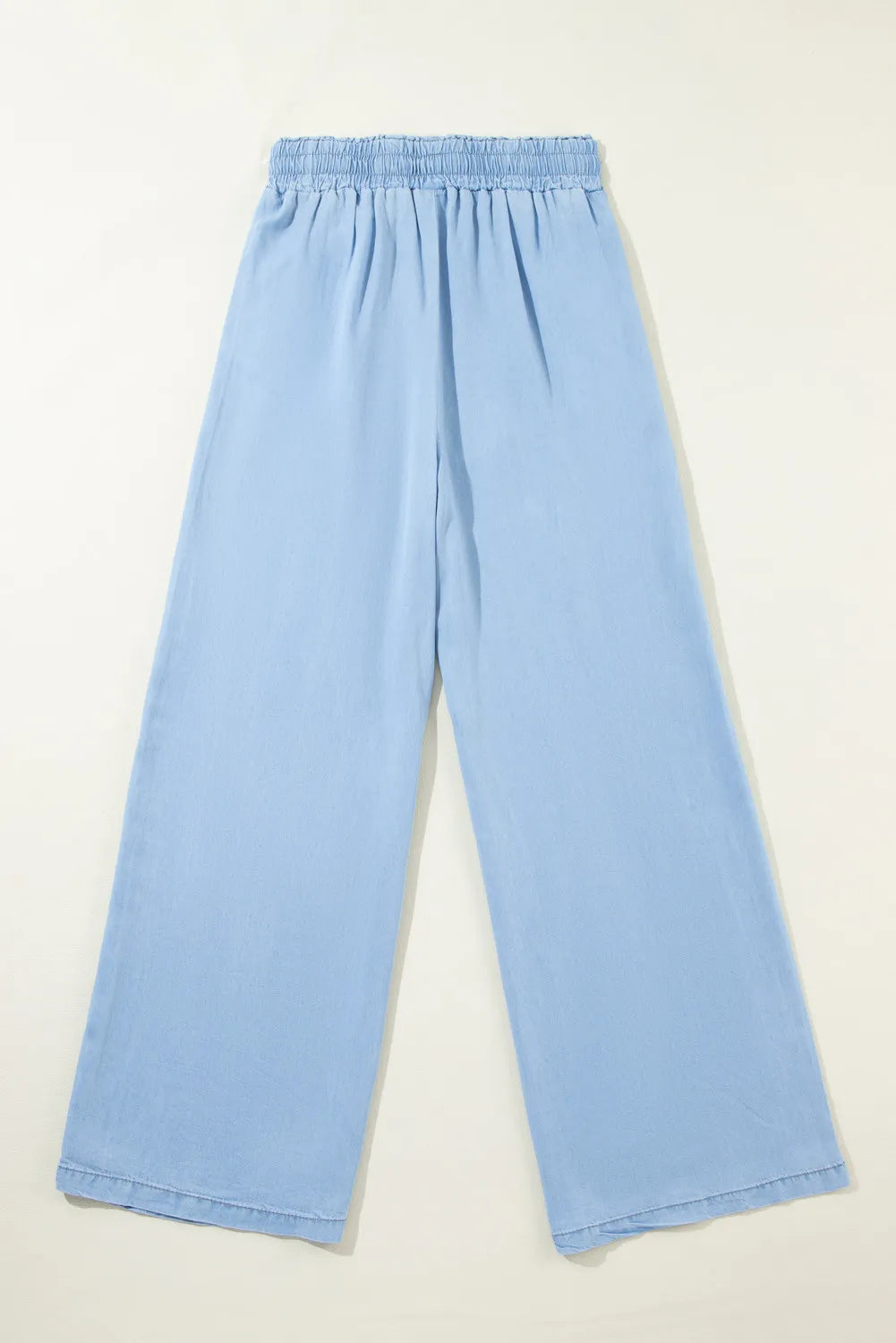 Drawstring Wide Leg Jeans | Maekery Studio