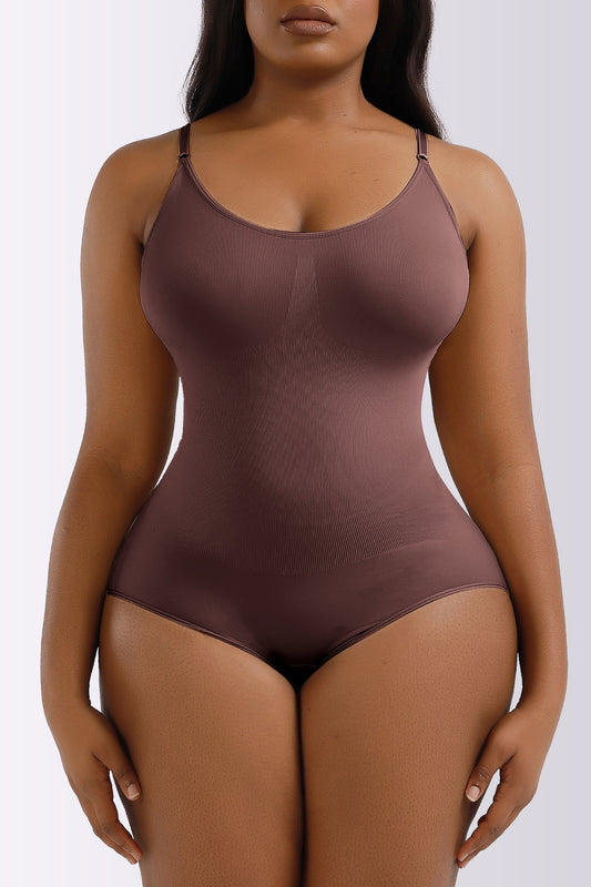 Full Size Spaghetti Strap Shaping Bodysuit | Maekery Studio